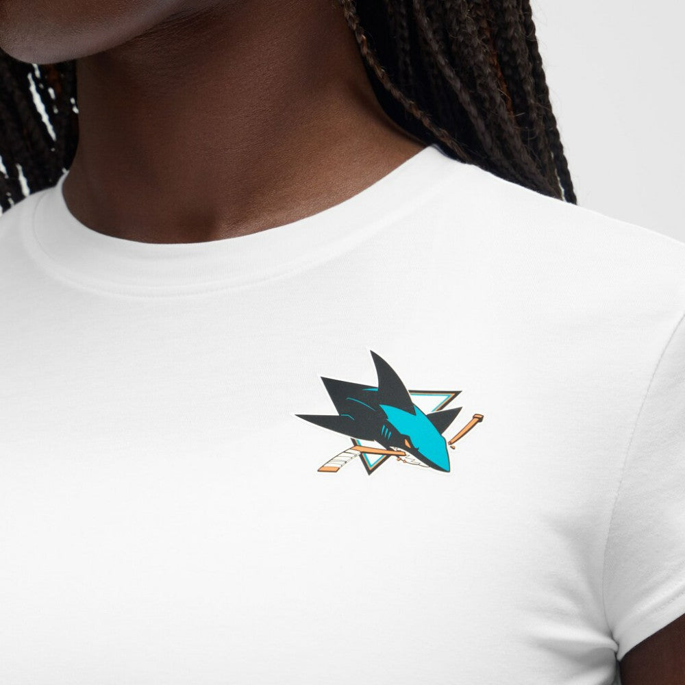 San Jose Sharks lululemon Women's Baby T-Shirt - White | US 203170030