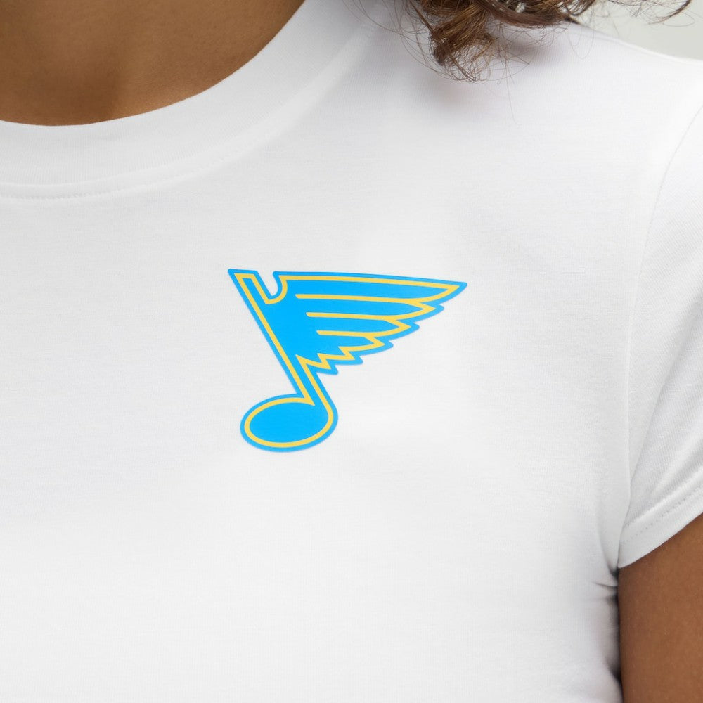 St. Louis Blues lululemon Women's Baby T-Shirt - White | US 203170032