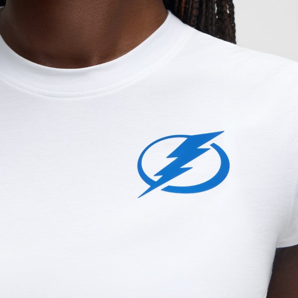 Tampa Bay Lightning lululemon Women's Baby T-Shirt - White | US 203170033