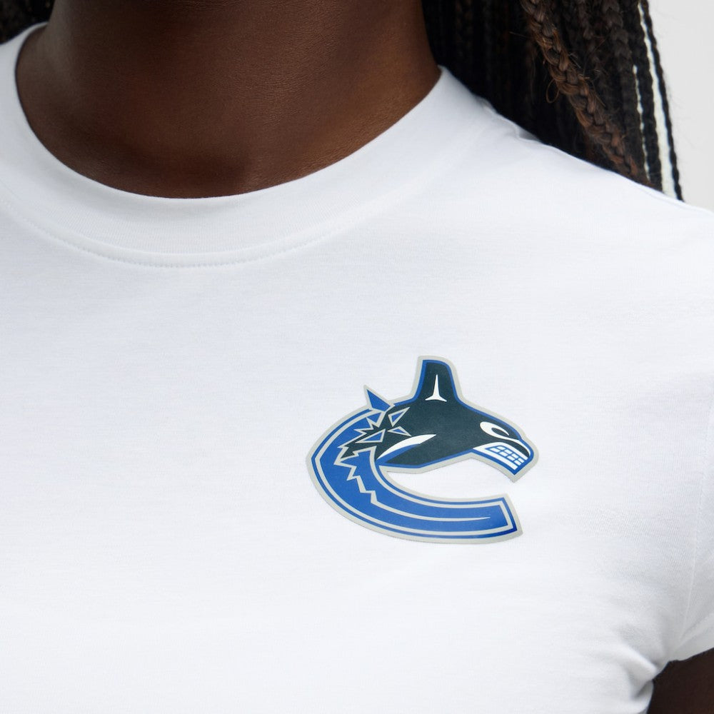 Vancouver Canucks lululemon Women's Baby T-Shirt - White | US 203170036