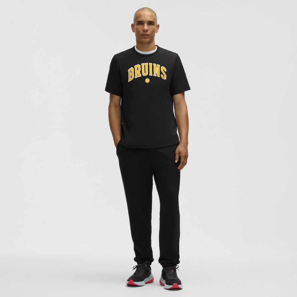 Boston Bruins lululemon Organic Cotton Classic-Fit T-Shirt - Black | US 203170040