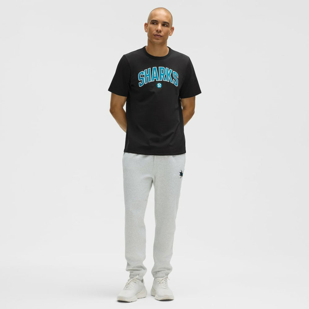 San Jose Sharks lululemon Organic Cotton Classic-Fit T-Shirt - Black | US 203170049