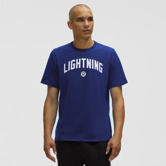 Tampa Bay Lightning lululemon Organic Cotton Classic-Fit T-Shirt - Larkspur | US 203170057