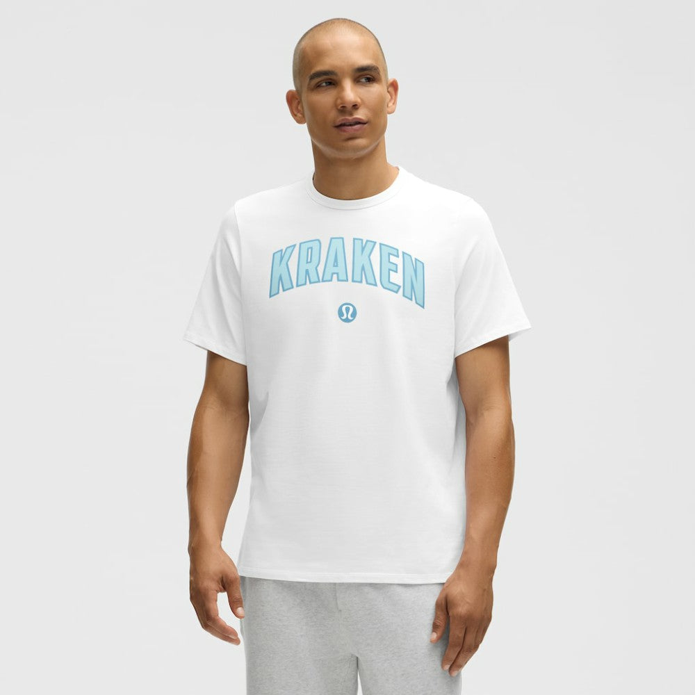 Seattle Kraken lululemon Organic Cotton Classic-Fit T-Shirt - White | US 203170072