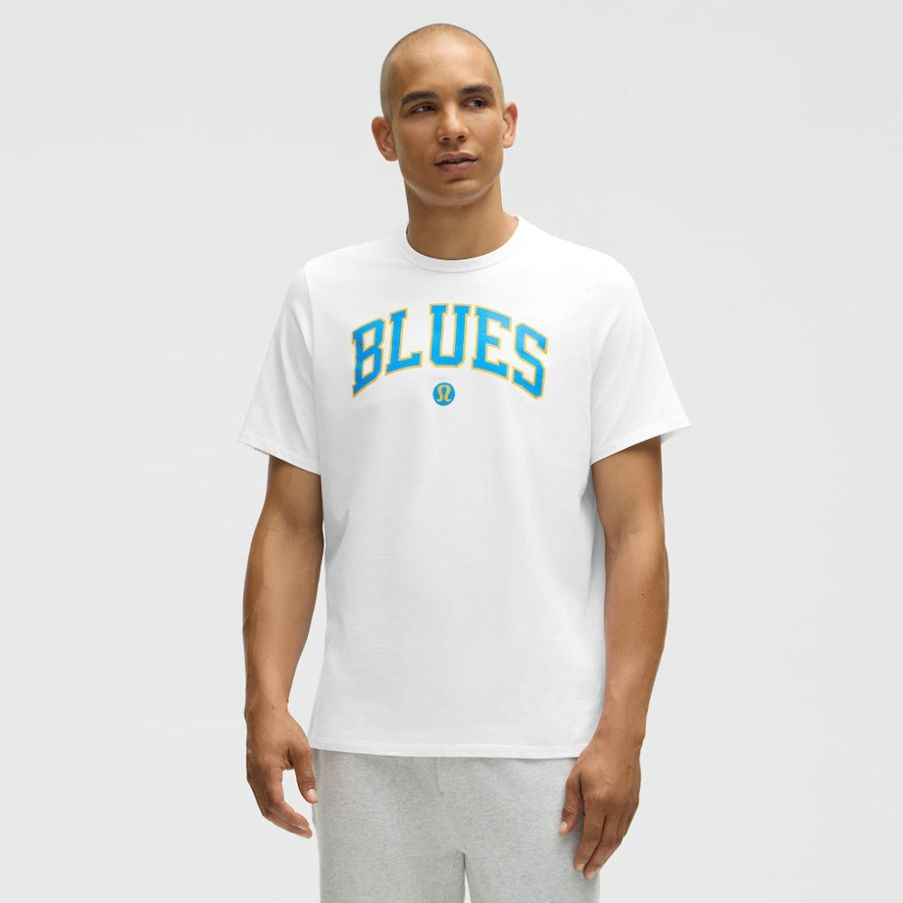 St. Louis Blues lululemon Organic Cotton Classic-Fit T-Shirt - White | US 203170073