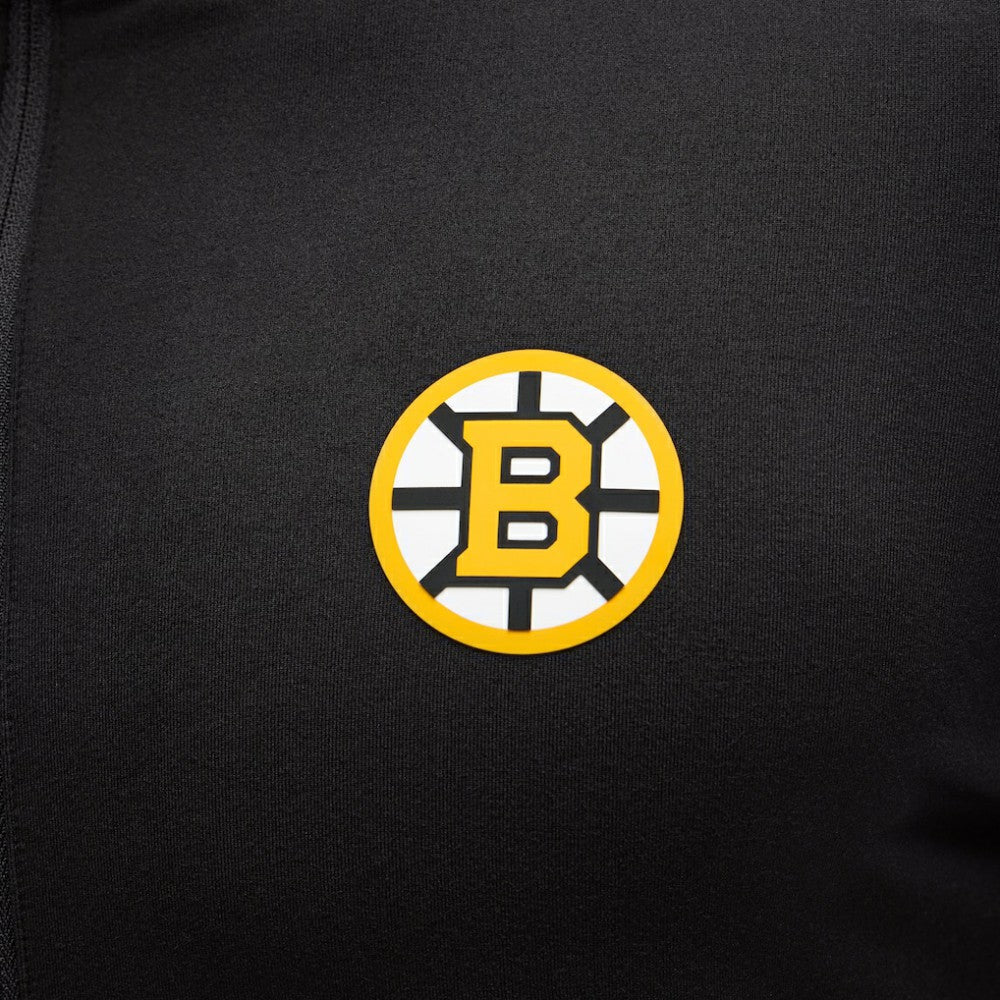 Boston Bruins lululemon Soft Jersey Half-Zip Pullover - Black | US 203170092
