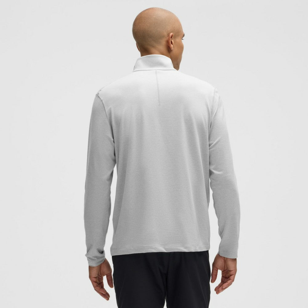 Chicago Blackhawks lululemon Soft Jersey Half-Zip Pullover - Heather Gray | US 203170104