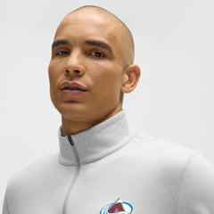 Colorado Avalanche lululemon Soft Jersey Half-Zip Pullover - Heather Gray | US 203170105