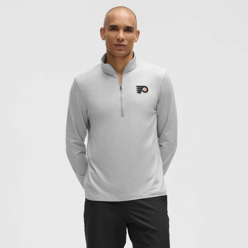 Philadelphia Flyers lululemon Soft Jersey Half-Zip Pullover - Heather Gray | US 203170112