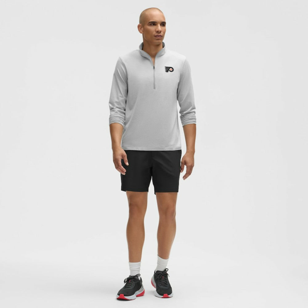 Philadelphia Flyers lululemon Soft Jersey Half-Zip Pullover - Heather Gray | US 203170112