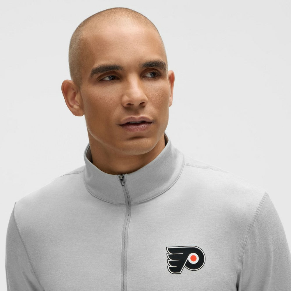 Philadelphia Flyers lululemon Soft Jersey Half-Zip Pullover - Heather Gray | US 203170112