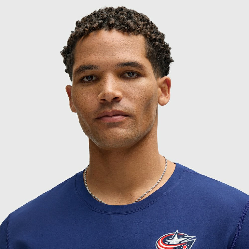 Columbus Blue Jackets lululemon Soft Jersey T-Shirt - Blue | US 203170153