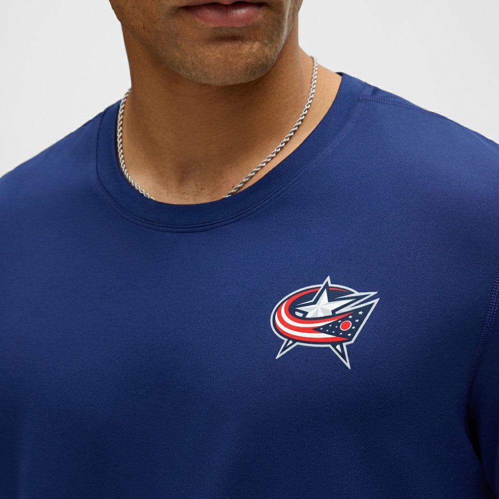 Columbus Blue Jackets lululemon Soft Jersey T-Shirt - Blue | US 203170153
