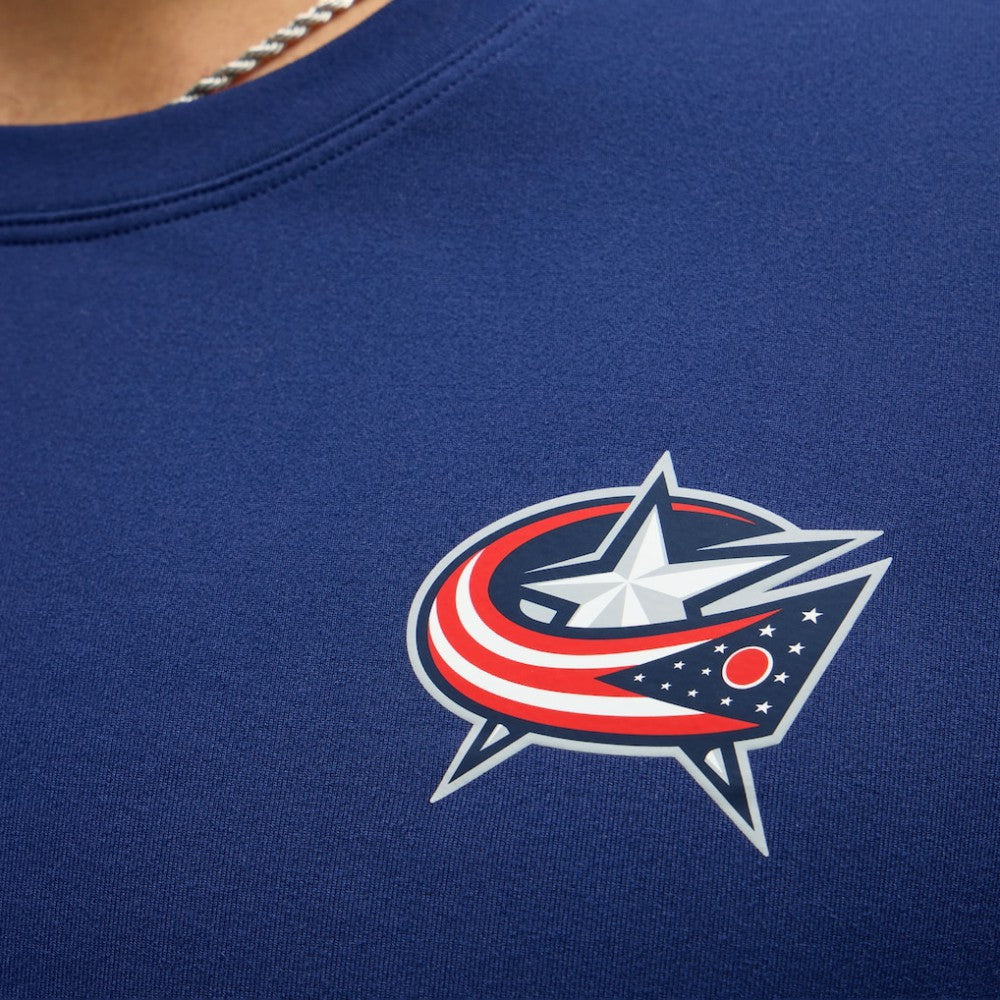 Columbus Blue Jackets lululemon Soft Jersey T-Shirt - Blue | US 203170153