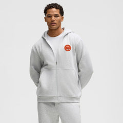 Anaheim Ducks lululemon Steady State Full-Zip Hoodie - Heathered Core Ultra Light Grey | US 203170172