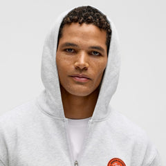 Anaheim Ducks lululemon Steady State Full-Zip Hoodie - Heathered Core Ultra Light Grey | US 203170172
