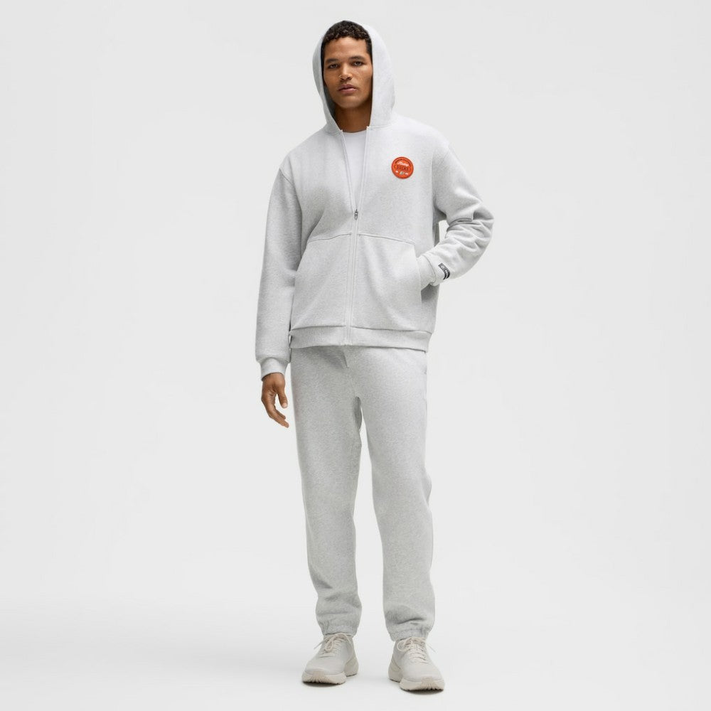 Anaheim Ducks lululemon Steady State Full-Zip Hoodie - Heathered Core Ultra Light Grey | US 203170172