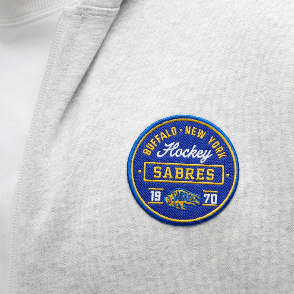 Buffalo Sabres lululemon Steady State Full-Zip Hoodie - Heathered Core Ultra Light Grey | US 203170174