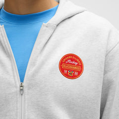 Chicago Blackhawks lululemon Steady State Full-Zip Hoodie - Heathered Core Ultra Light Grey | US 203170177