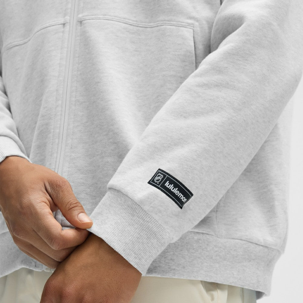Colorado Avalanche lululemon Steady State Full-Zip Hoodie - Heathered Core Ultra Light Grey | US 203170178