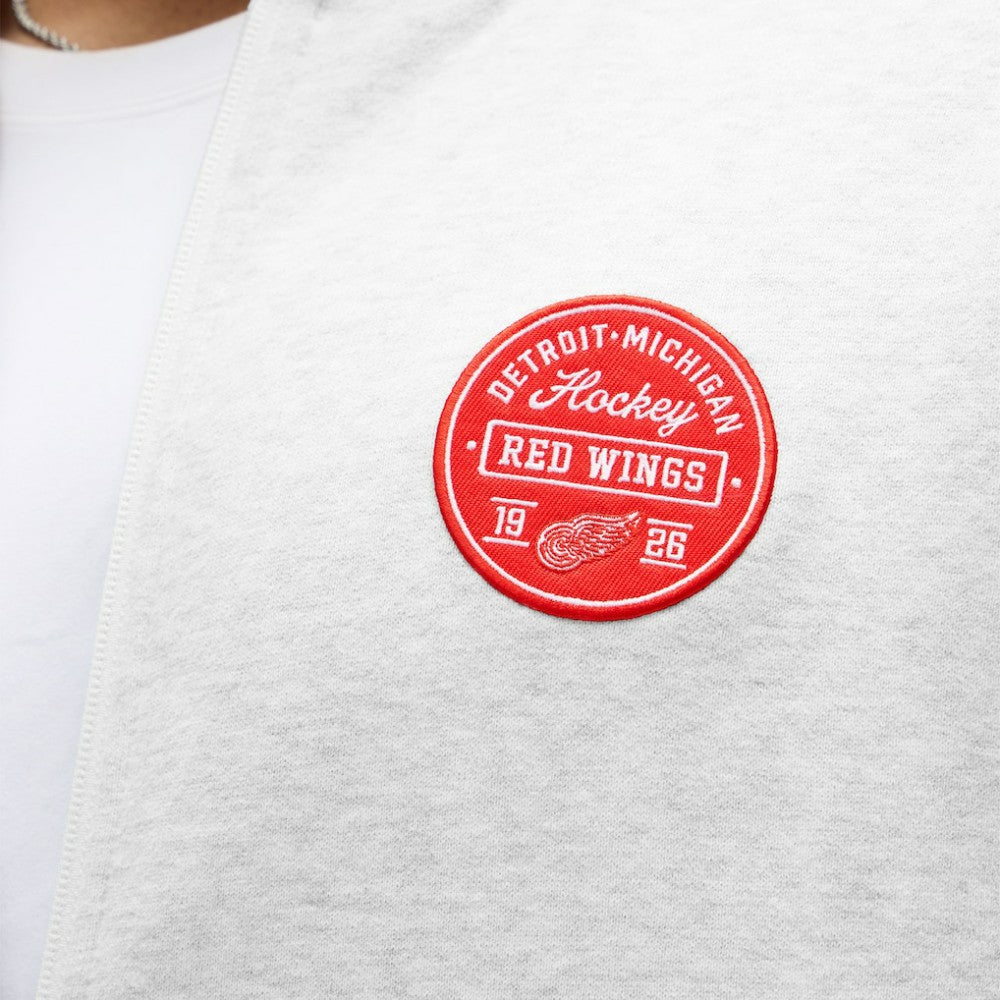 Detroit Red Wings lululemon Steady State Full-Zip Hoodie - Heathered Core Ultra Light Grey | US 203170181