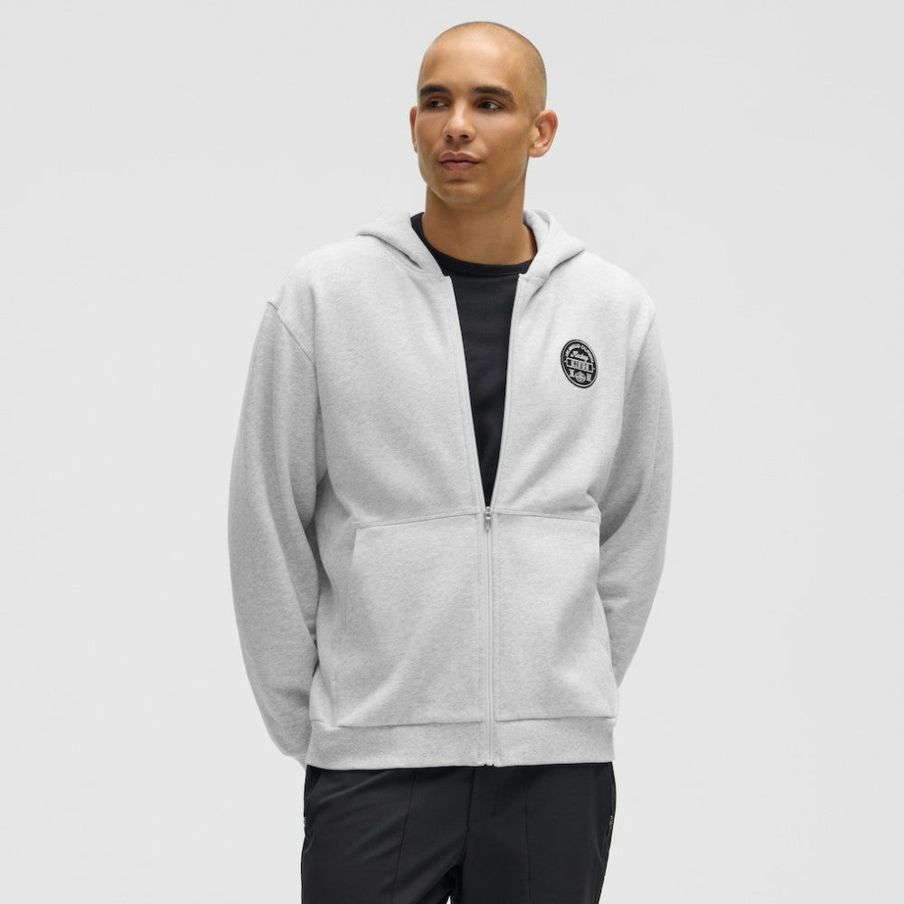 Los Angeles Kings lululemon Steady State Full-Zip Hoodie - Heathered Core Ultra Light Grey | US 203170184