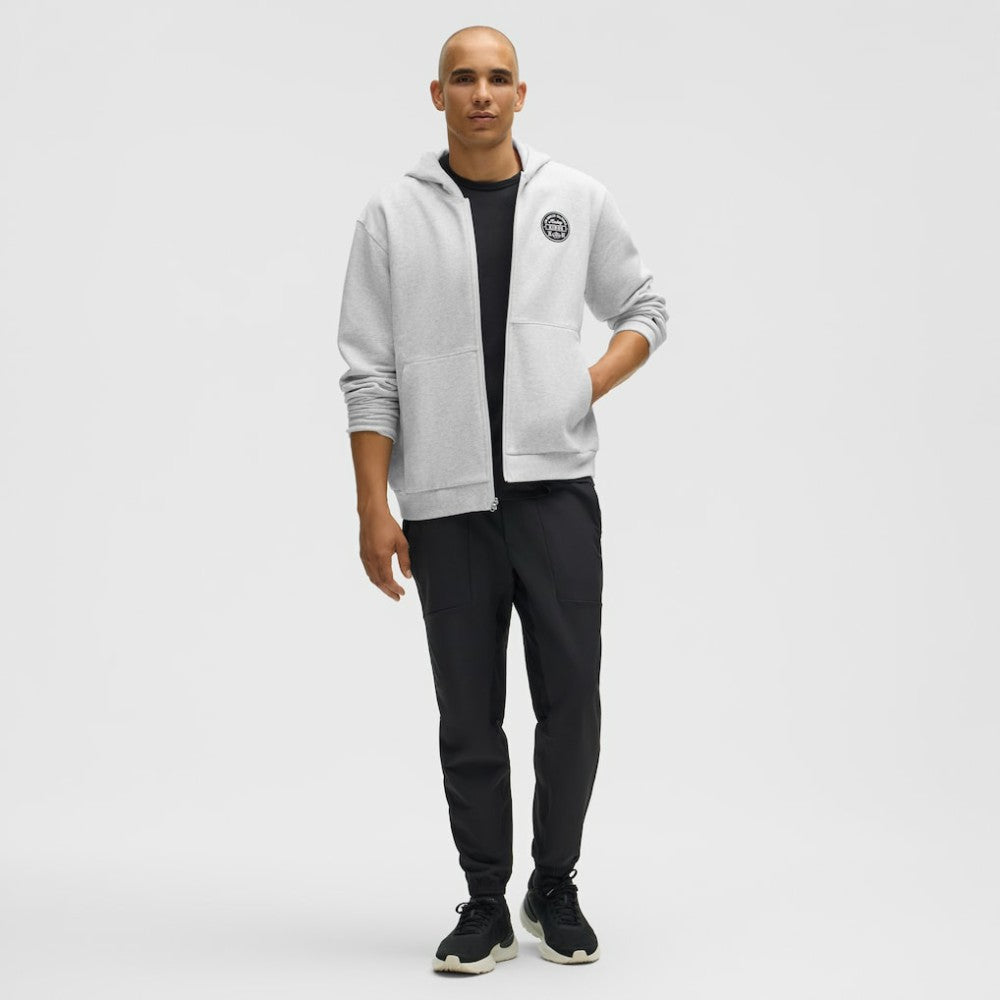 Los Angeles Kings lululemon Steady State Full-Zip Hoodie - Heathered Core Ultra Light Grey | US 203170184