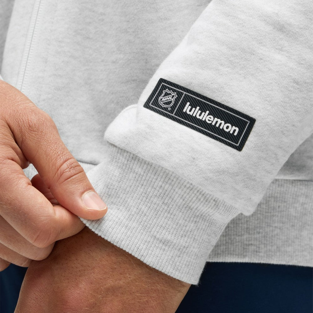 Montreal Canadiens lululemon Steady State Full-Zip Hoodie - Heathered Core Ultra Light Grey | US 203170186