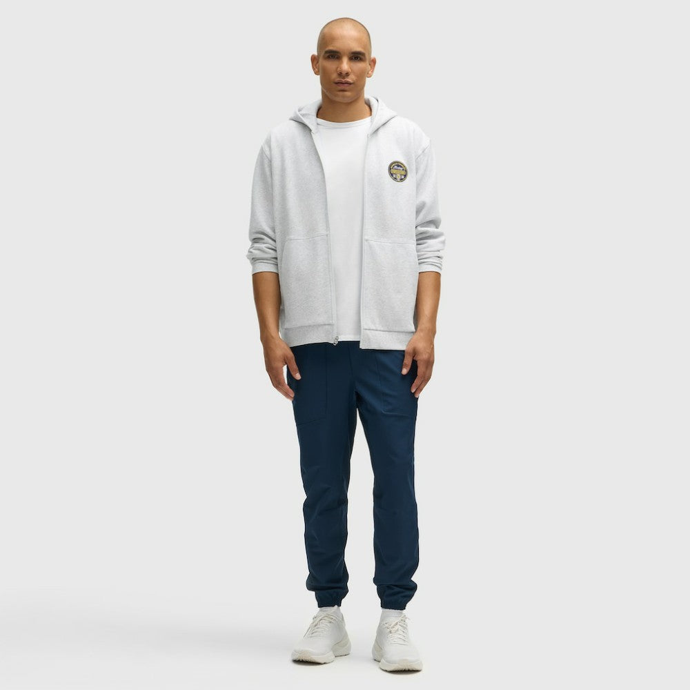 Nashville Predators lululemon Steady State Full-Zip Hoodie - Heathered Core Ultra Light Grey | US 203170187