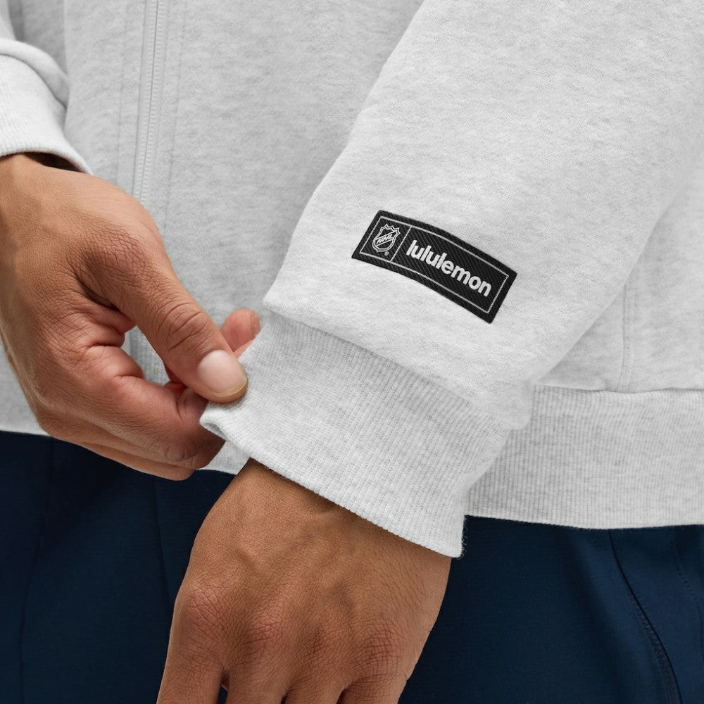 Nashville Predators lululemon Steady State Full-Zip Hoodie - Heathered Core Ultra Light Grey | US 203170187