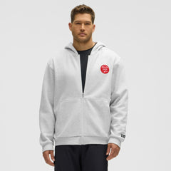 New Jersey Devils lululemon Steady State Full-Zip Hoodie - Heathered Core Ultra Light Grey | US 203170188