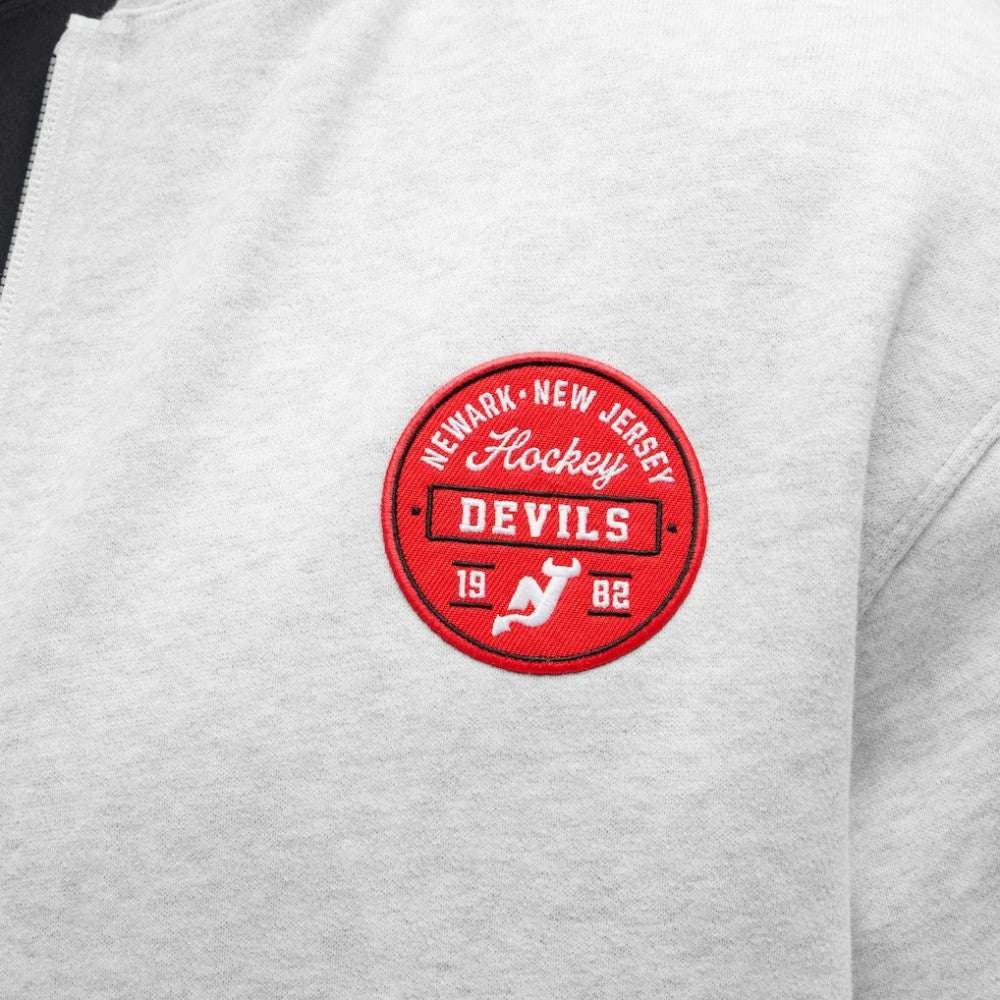 New Jersey Devils lululemon Steady State Full-Zip Hoodie - Heathered Core Ultra Light Grey | US 203170188