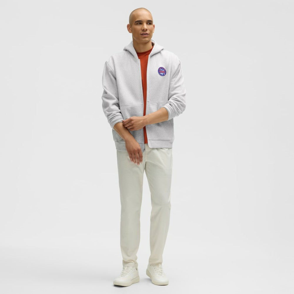 New York Islanders lululemon Steady State Full-Zip Hoodie - Heathered Core Ultra Light Grey | US 203170189
