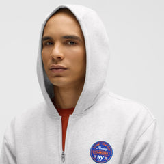 New York Islanders lululemon Steady State Full-Zip Hoodie - Heathered Core Ultra Light Grey | US 203170189