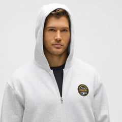 Pittsburgh Penguins lululemon Steady State Full-Zip Hoodie - Heathered Core Ultra Light Grey | US 203170193