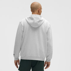 San Jose Sharks lululemon Steady State Full-Zip Hoodie - Heathered Core Ultra Light Grey | US 203170194
