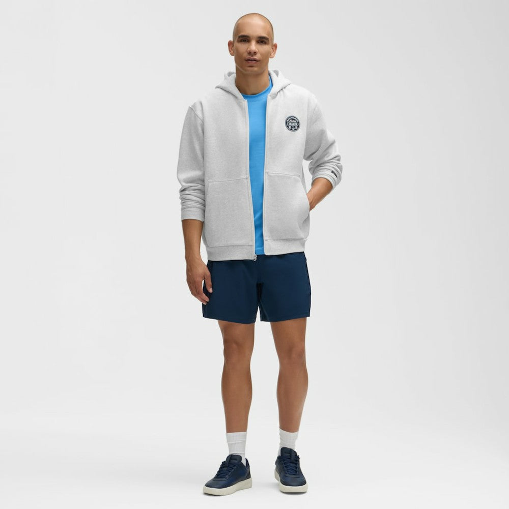 Seattle Kraken lululemon Steady State Full-Zip Hoodie - Heathered Core Ultra Light Grey | US 203170195