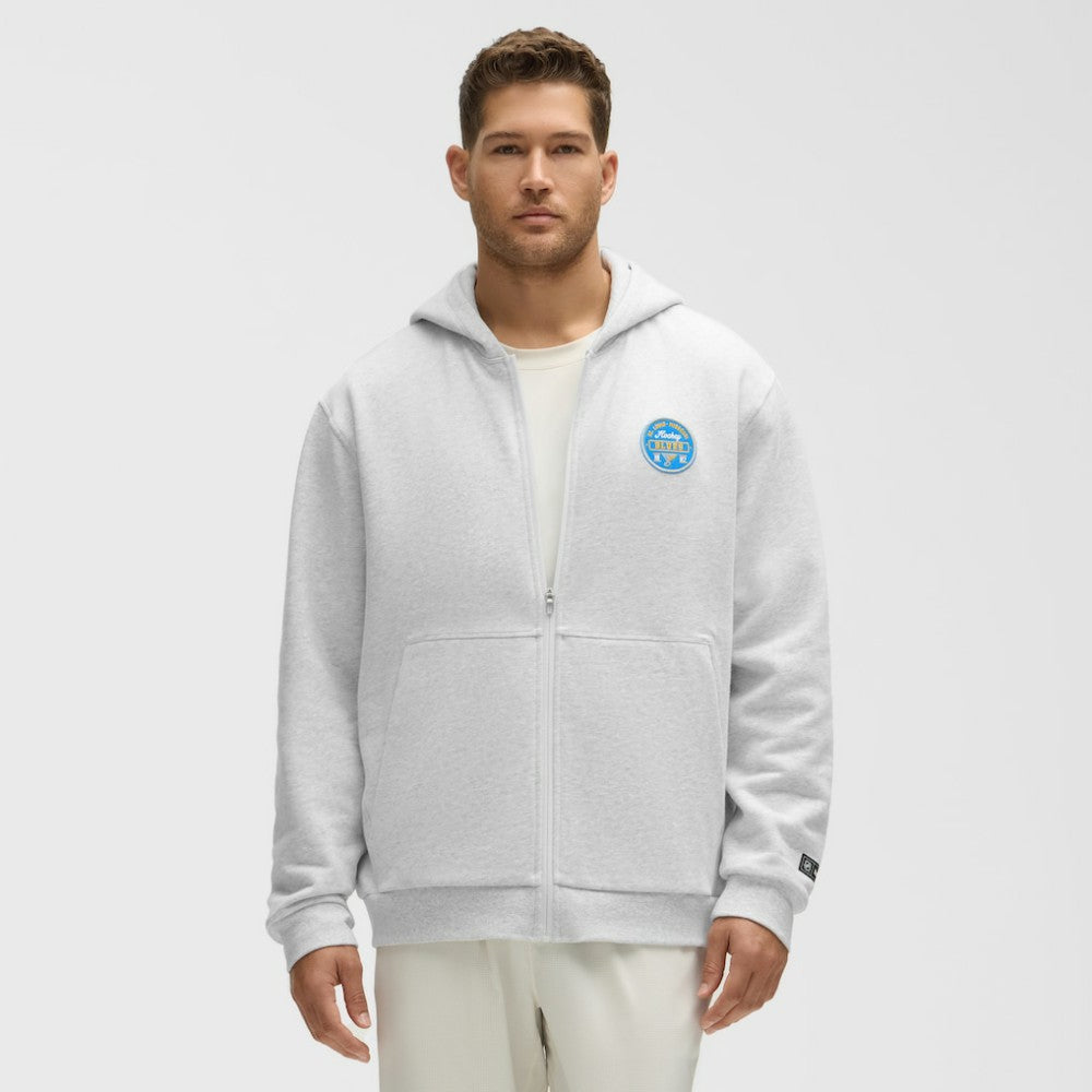 St. Louis Blues lululemon Steady State Full-Zip Hoodie - Heathered Core Ultra Light Grey | US 203170196
