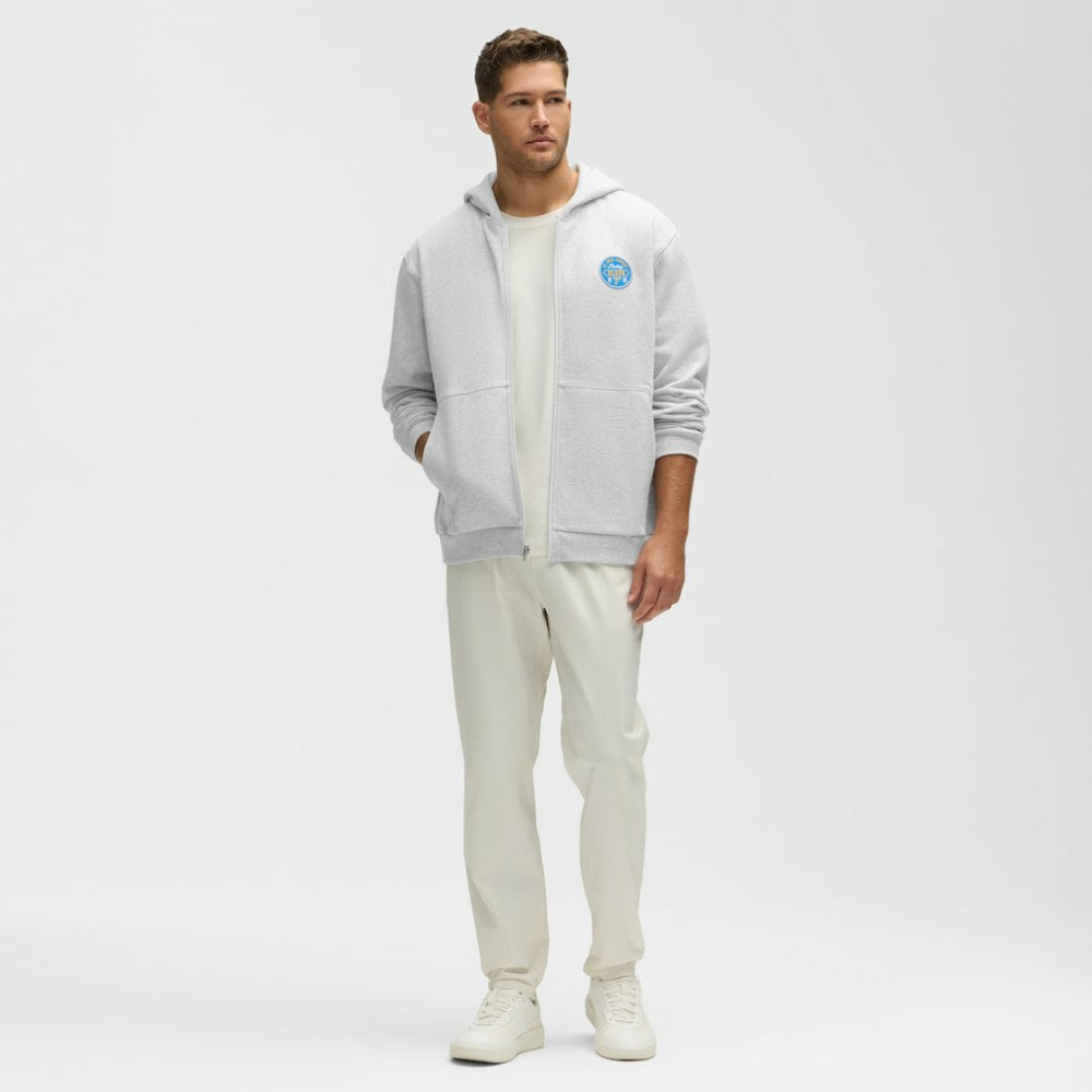 St. Louis Blues lululemon Steady State Full-Zip Hoodie - Heathered Core Ultra Light Grey | US 203170196