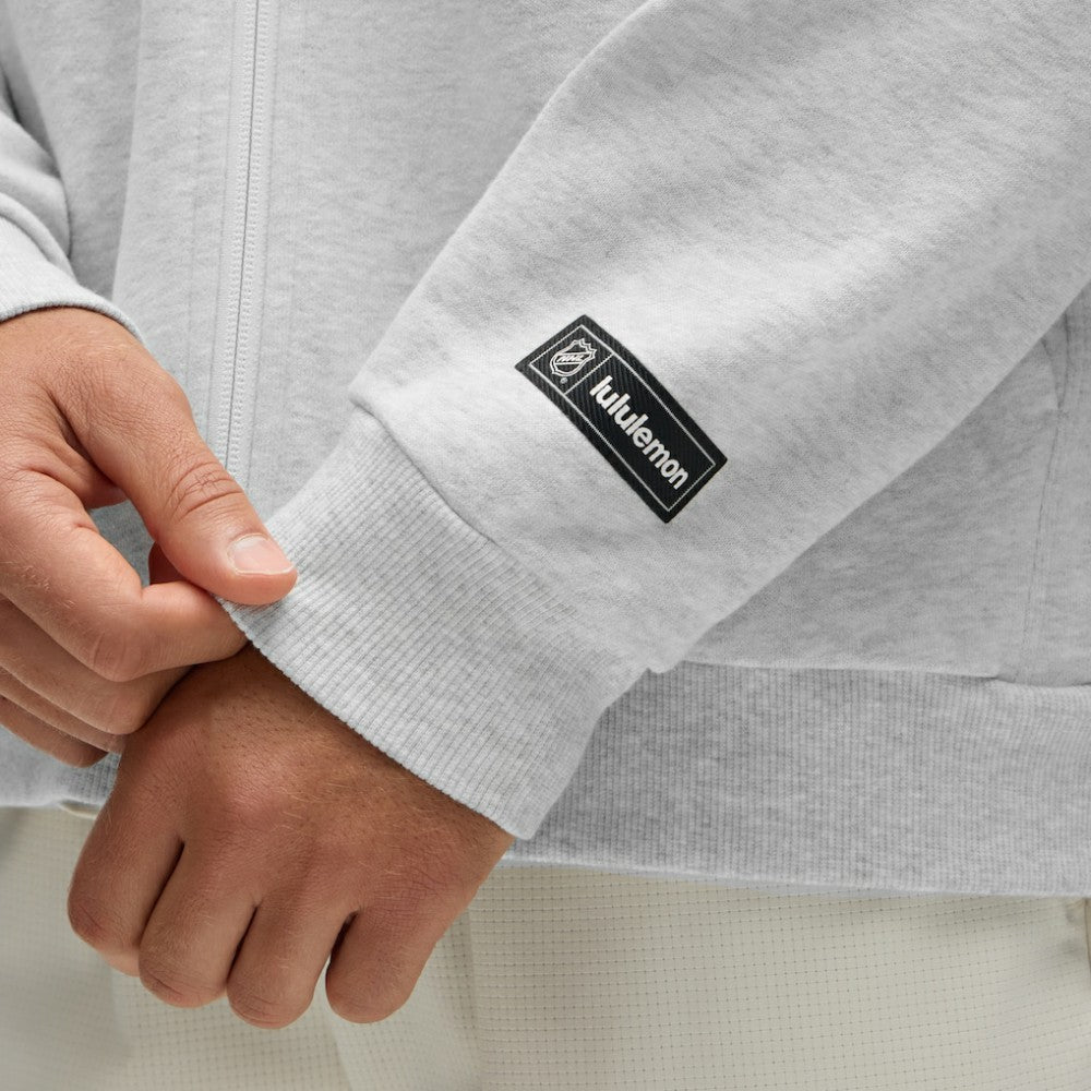 St. Louis Blues lululemon Steady State Full-Zip Hoodie - Heathered Core Ultra Light Grey | US 203170196