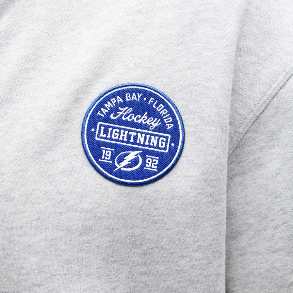 Tampa Bay Lightning lululemon Steady State Full-Zip Hoodie - Heathered Core Ultra Light Grey | US 203170197