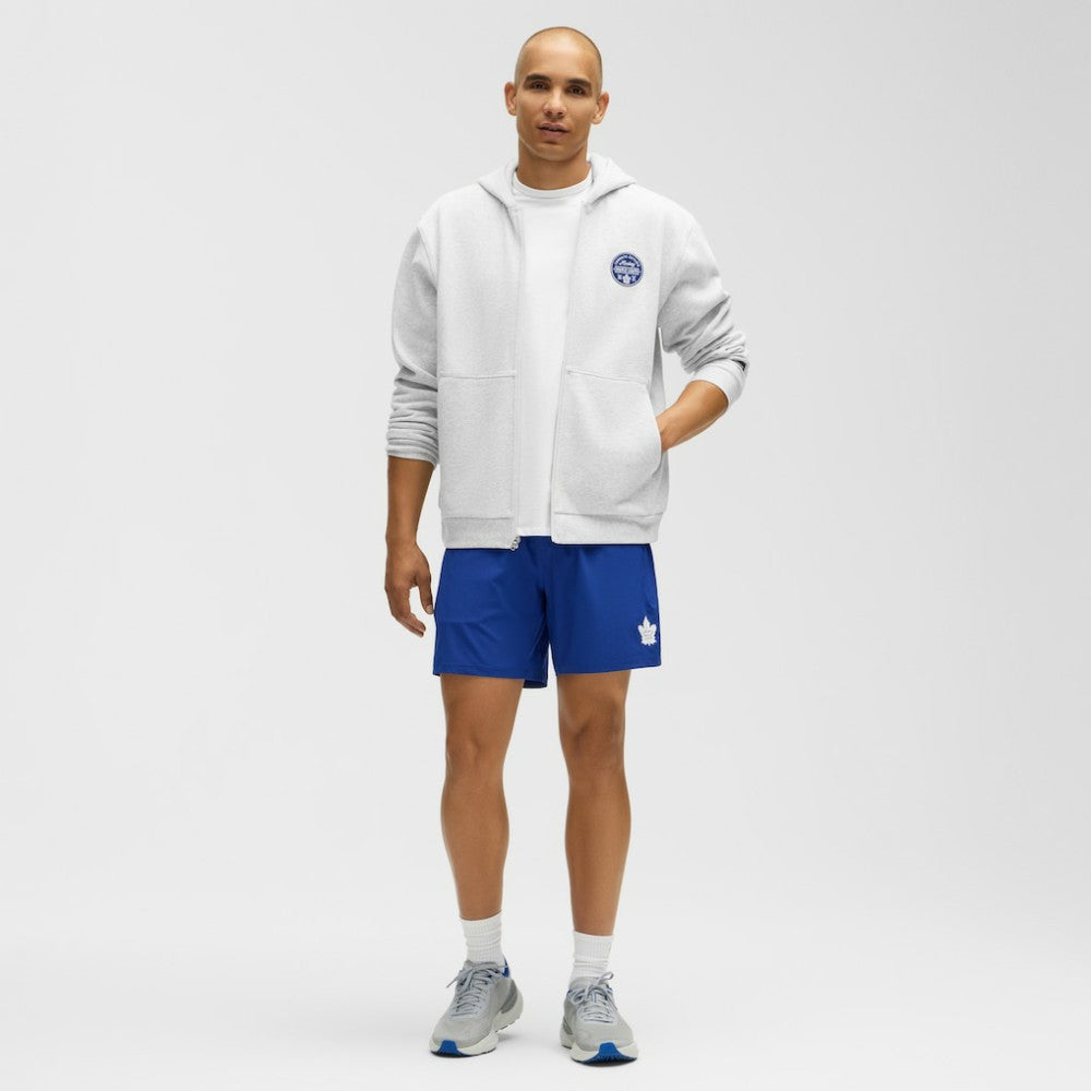 Toronto Maple Leafs lululemon Steady State Full-Zip Hoodie - Heathered Core Ultra Light Grey | US 203170198