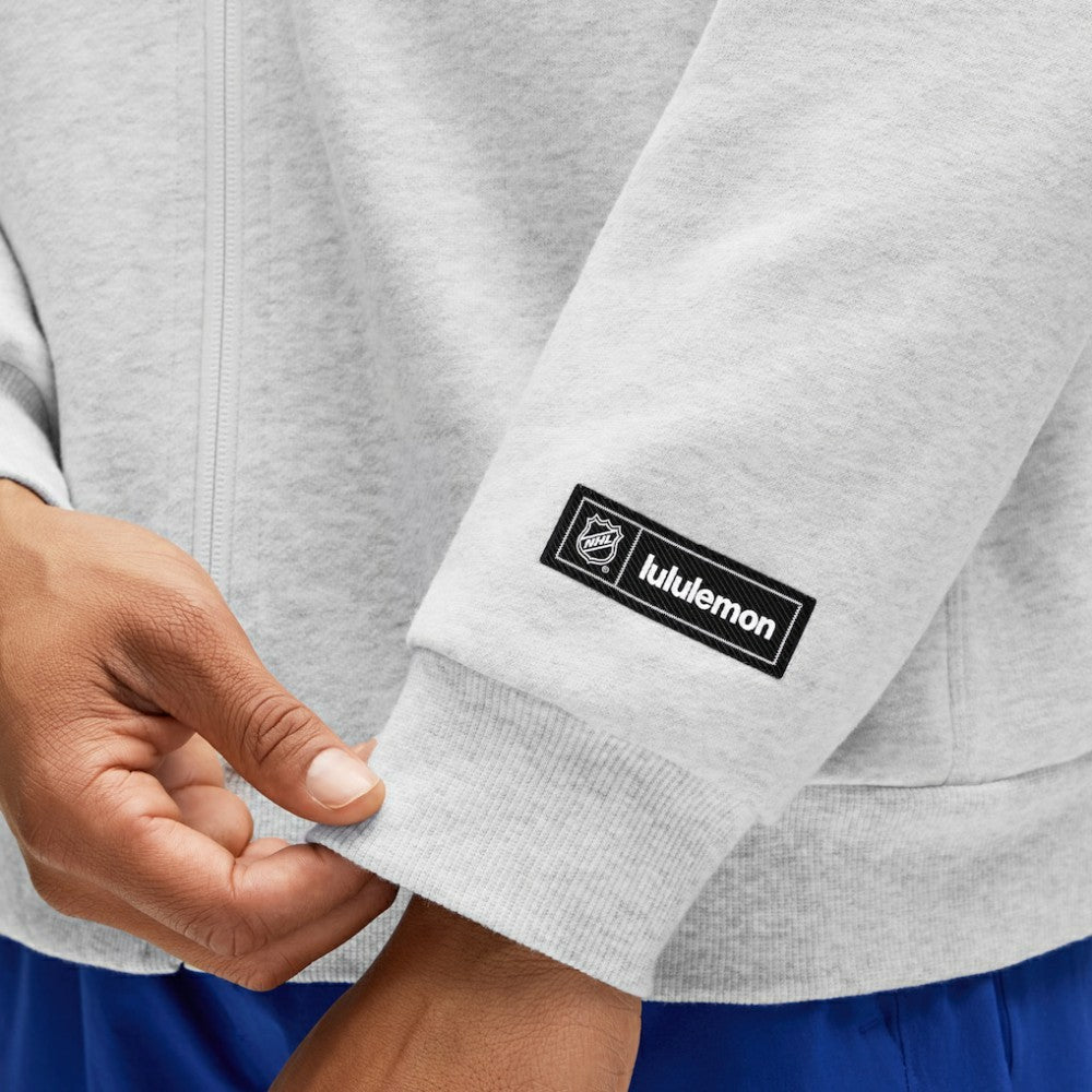 Toronto Maple Leafs lululemon Steady State Full-Zip Hoodie - Heathered Core Ultra Light Grey | US 203170198