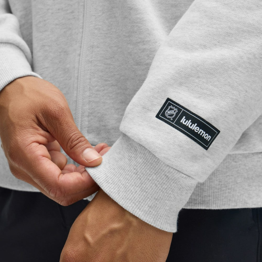 Vegas Golden Knights lululemon Steady State Full-Zip Hoodie - Heathered Core Ultra Light Grey | US 203170201