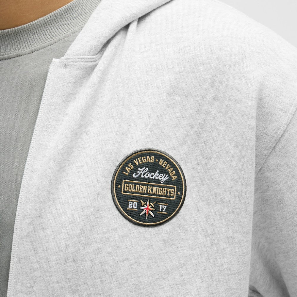 Vegas Golden Knights lululemon Steady State Full-Zip Hoodie - Heathered Core Ultra Light Grey | US 203170201