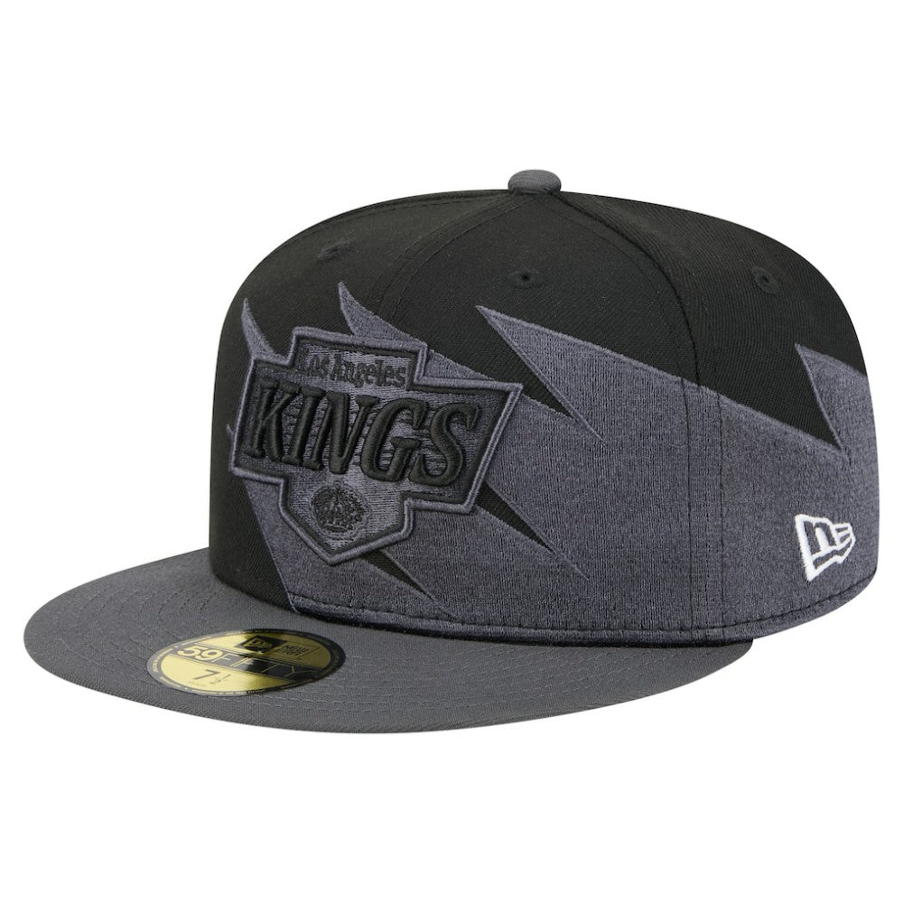 Los Angeles Kings New Era Spikes 59FIFTY Fitted Hat - Black | US 203170281