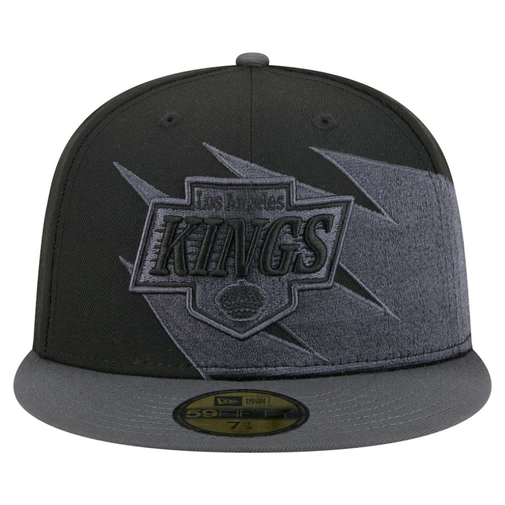 Los Angeles Kings New Era Spikes 59FIFTY Fitted Hat - Black | US 203170281