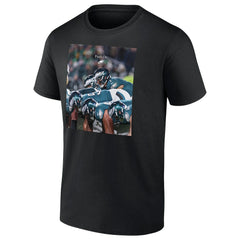 Philadelphia Eagles Push On T-Shirt - Black T-shirts