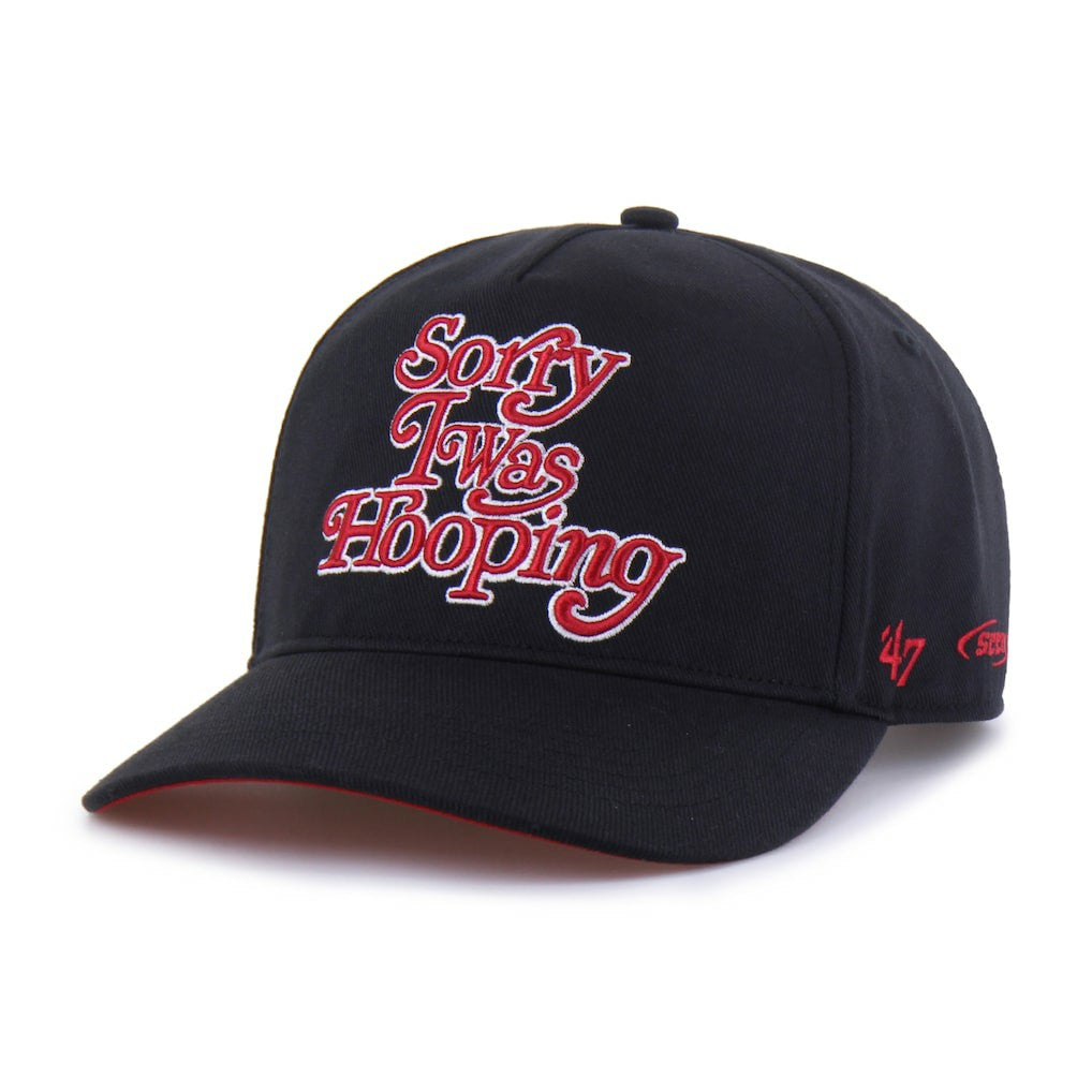 Chicago Bulls Brand Seen by '47 Sorry I Was Hooping Hitch Adjustable Hat Black - 47 brand