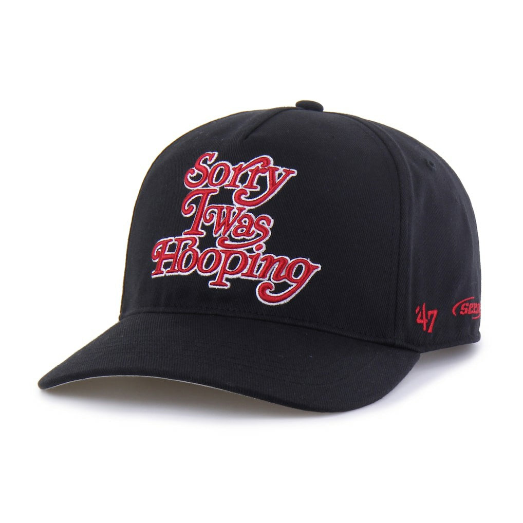 Houston Rockets Brand Seen by '47 Sorry I Was Hooping Hitch Adjustable Hat Black - 47 brand outlet
